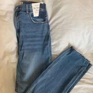 Abercrombie 90s slim straight ultra high rise size 29